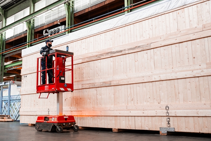 Machines verpakken voor transport: geen dag hetzelfde