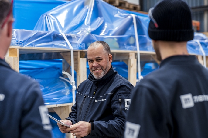 Mohamed (Teamleider verpakken)